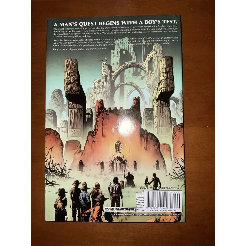 Stephen Kings The Dark Tower: The Gunslinger Born Signed By Peter David